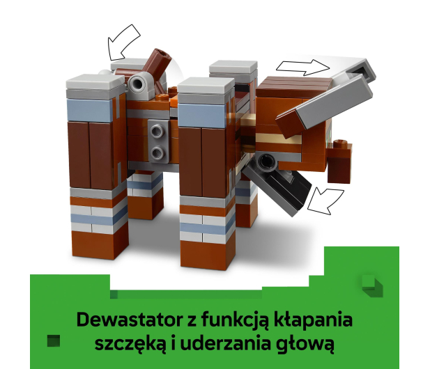 LEGO Minecraft 21278 Kryjówka rozbójników i dewastatorów - 1331614 - zdjęcie 5